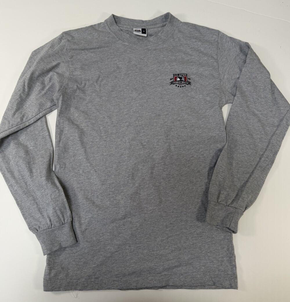 Mens Size Small Grey 2010 U.S Open Pebble Beach Shirt